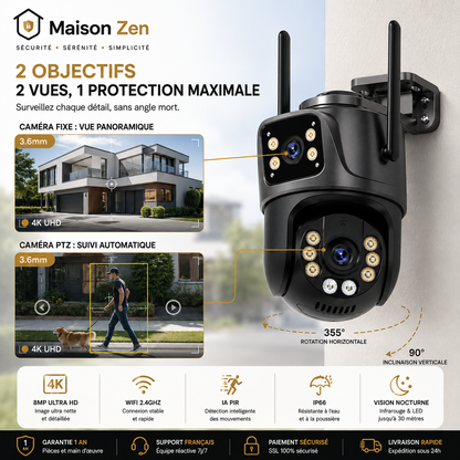 Caméra de surveillance extérieur