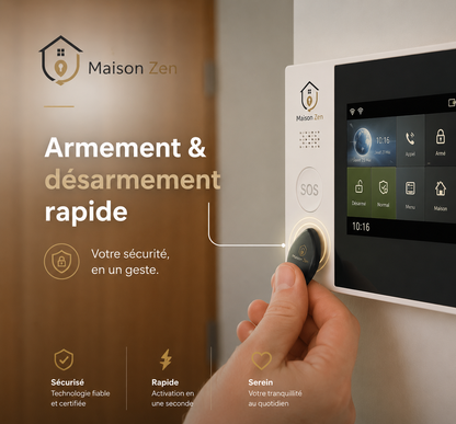 Protégez votre Logement avec Maison Zen, Le kit anti-intrusion sans abonnement.