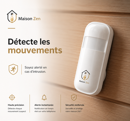 Protégez votre Logement avec Maison Zen, Le kit anti-intrusion sans abonnement.